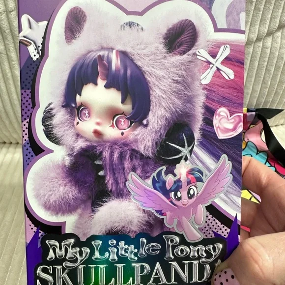 RAINBOW DASH - My Little Pony Skullpanda Plush Pendant.New.Box opened to verify. - Picture 11 of 13